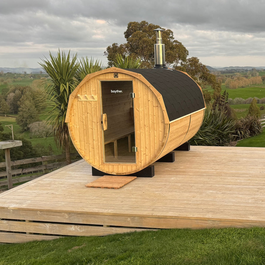 Custom Barrel Sauna