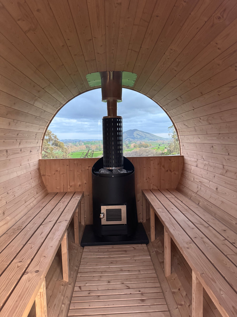 Custom Barrel Sauna