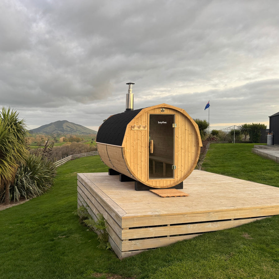Custom Barrel Sauna