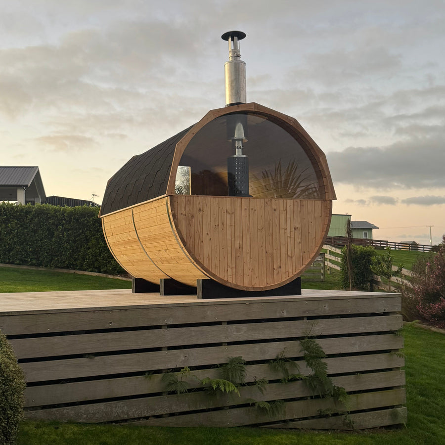 Custom Barrel Sauna