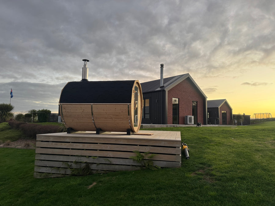 Custom Barrel Sauna