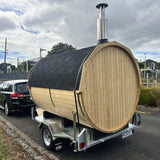 Portable Barrel Sauna (4-6 person)